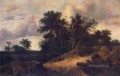 Landschaft mit einem Haus in der Grove Jacob Isaakszoon van Ruisdael